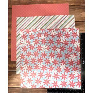 Assorted Scrapbook Paper Set With festive designs by EK Success